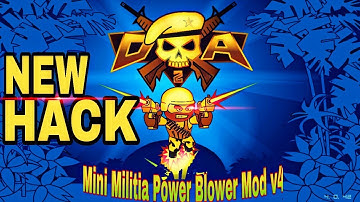 New 2020! Mini Militia Hack Mod : Doodle army 2 Hack {no root}