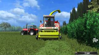Farming Simulator 2011 Silage, With Kjedle.