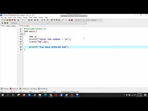 3 Print an integer number in bangla tutorials Channel : It Time Zone  Bangla Tutorials C Programme