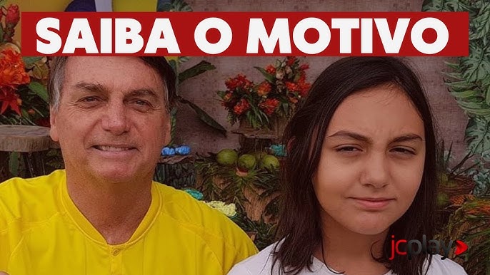 Bolsonaro, ao reencontrar a filha: Mais feliz impossível