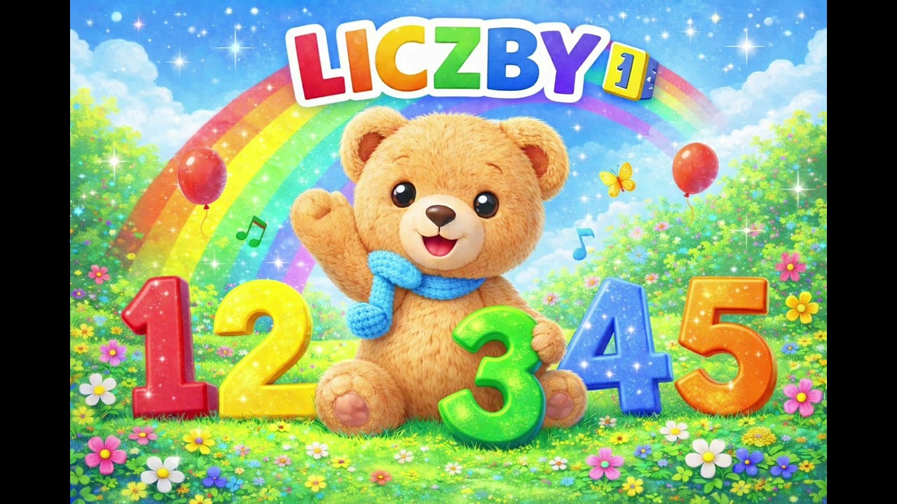 Liczby w Zaczarowanej Krainie Nutek 🔢🎵 | Piosenka dla dzieci