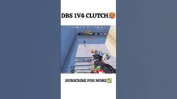 DBS 1V4 CLUTCH🥵 #bgmi #pubgamer #pubgmobile #gaming #pubggameplay #viralvideos #viralshort #shorts