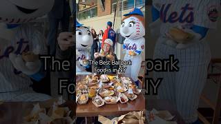 Citi Field, home of the best ballpark food. So many options for Mets fans! ⚾️ #mets #mlb #citifield