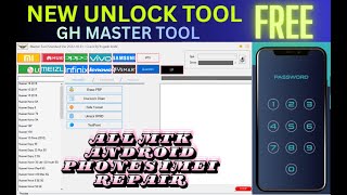 Master Unlock Tool Standard 🔓 FRP + IMEI + Mi Unlock Tool 2025 MTK CPU SUPPORT TOOL 2025