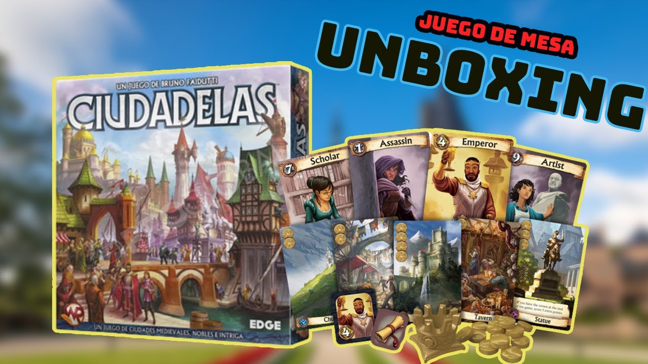 📦 UNBOXING: Ciudadelas (2016) | Gamesandmore.cl