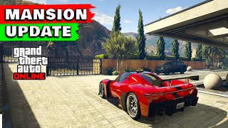 GTA 5 Online - First Look at the New Luxury MANSIONS | A Safehouse in the Hills DLC (2025)