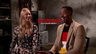 Escape room - Itw Jay Ellis and Deborah Ann Woll (official video)