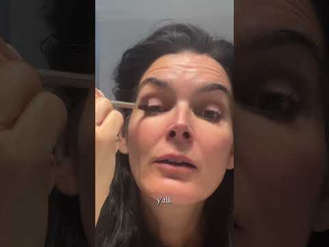 If you’re like Angie Harmon, you love doing your makeup but sometimes you need a bit of help..