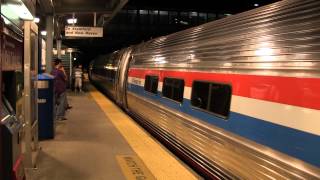 [HD] Bl20GH 114 Pulls Amtrak Fleet Into New Rochelle 5\12\2012