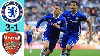 Chelsea 3-1 Arsenal The Day Eden Hazard Showed No Mercy To Arsenal