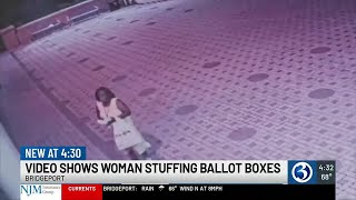 Video Shows Woman Stuffing Ballot Boxes