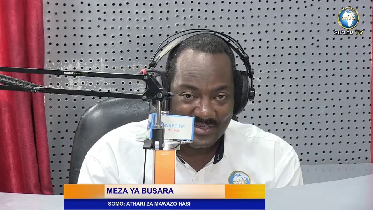 MEZA YA BUSARA -ATHARI ZA MAWAZO HASI