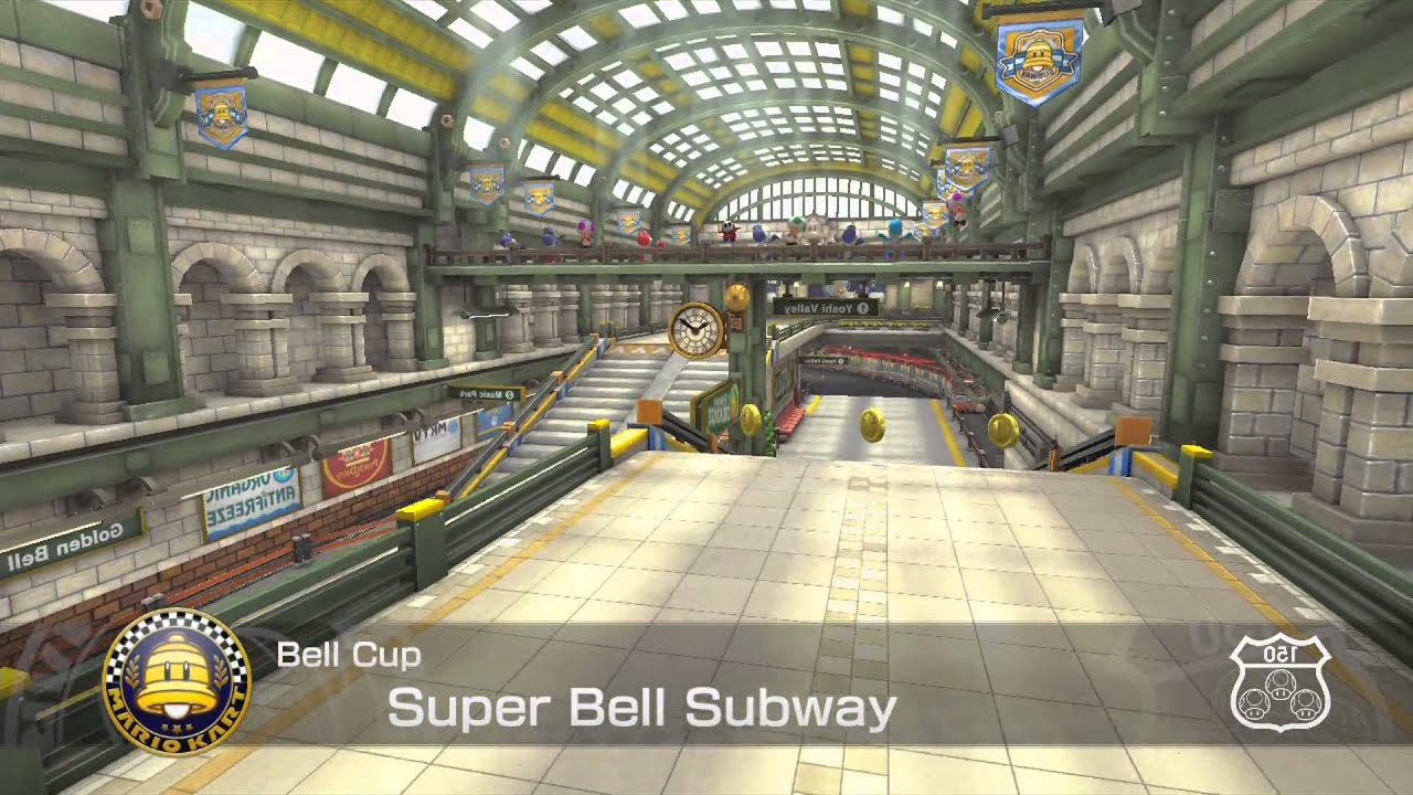 Mario Kart 8 Bell Cup Mirror (3 Star Rank)