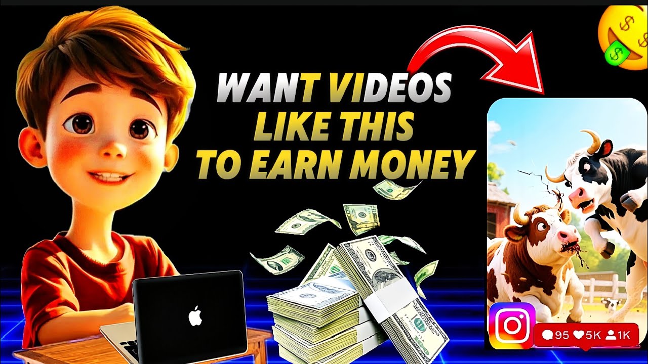 How to make ai cow video 💯/ai animals/