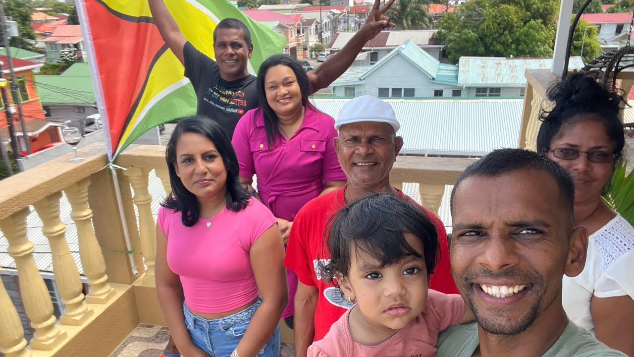 Reaching up with our leader ARD Danny