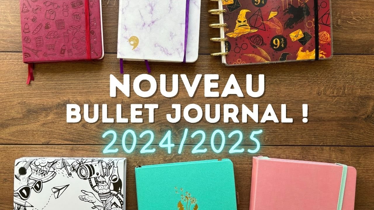 J'ai enfin choisi mon nouveau Bullet Journal pour 2024/2025 !