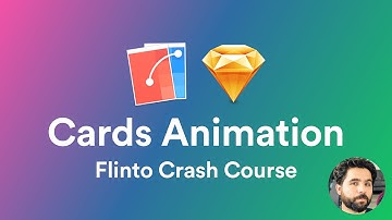 Flinto - Creating a Detail Cards Animation using connected Layers