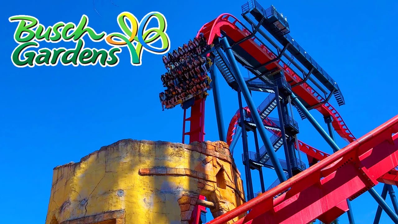 Busch Gardens 2022 Tampa, Florida Walkthrough Tour October 2022 YouTube