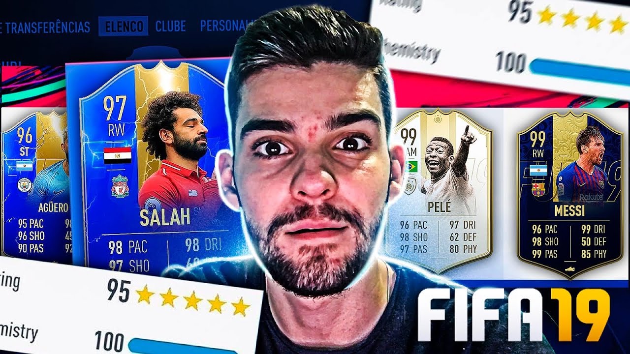 FUT DRAFT 195!! OS TOTS SALVARAM O DRAFT RETRO!! FIFA 19