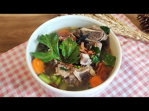 Resep Sop Buntut Bunga Lawang