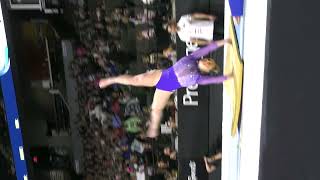 Joscelyn Roberson Slow Motion Full Screen Vault 2025 US Classic Gymnastics