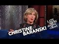 Christine baranskis easiest role ever acting displeased with trump