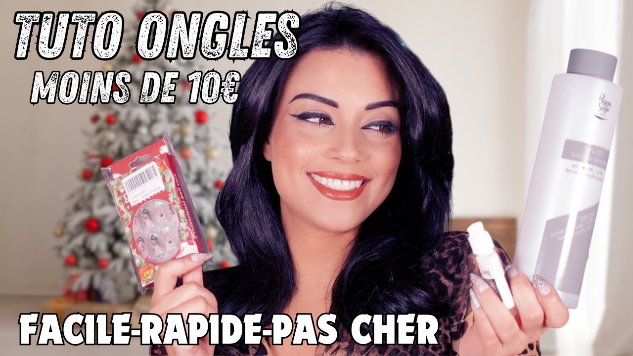 TUTO ONGLES A COLLER ÉTAPES PAR ÉTAPES PETIT BUDGET.