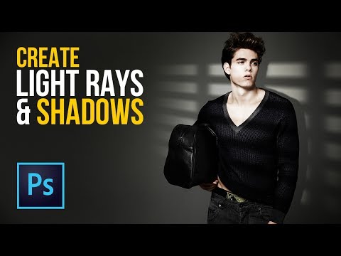 How to Create Realistic Light Rays and Shadows in Photoshop (Part )