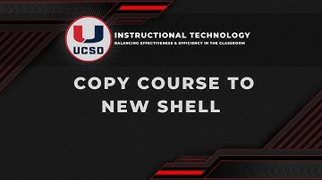Copying a Canvas Course Into a New Shell
