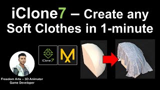 Create any soft clothes for iClone by using Marvelous Designer screenshot 4