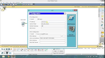 CCNA 100-101 video tutorial 5:Steps to Configure of Router with two networks