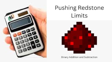 How to do Math Using Redstone (Addition and Subtraction in Binary)