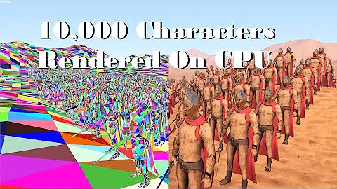 Open Source Software Renderer & Crowd Tech