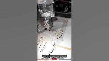 Innovation Technology Industry: Automated Punching Machine, Fast & Precise. #tech