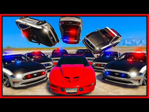 GTA 5 Roleplay - indestructible drag car destroying cops | RedlineRP