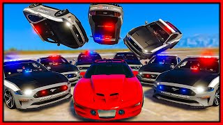 GTA 5 Roleplay - indestructible drag car destroying cops | RedlineRP
