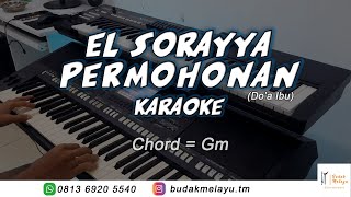 El Surayya - Permohonan (Do'a Ibu) | KARAOKE  Yamaha PSR S950