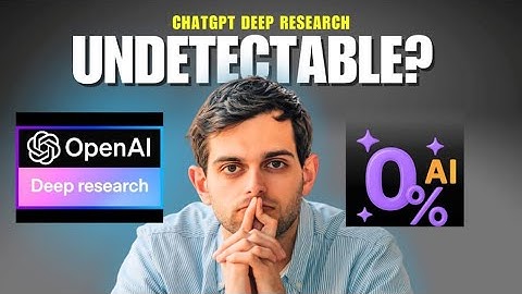Can Chatgpt Deep Research Fool Turnitin, Originality AI and GPTZero?
