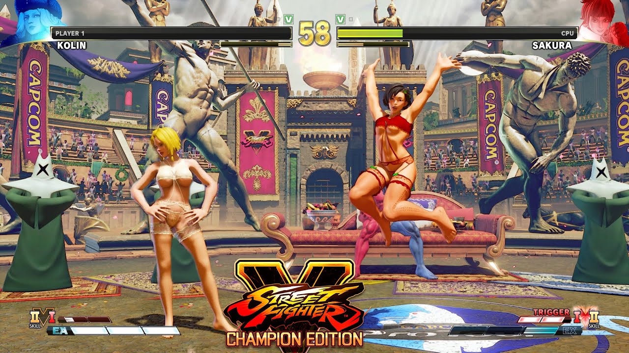 Street Fighter V CE Kolin vs Sakura PC Mod