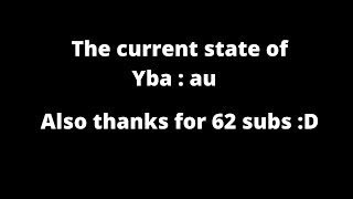 [YBA:AU] The current state of YBA:AU