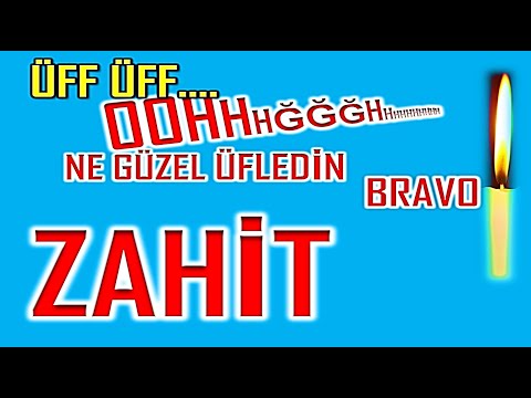 İyi ki Doğdun Zahit İsme Özel Komik Doğum Günü Şarkısı