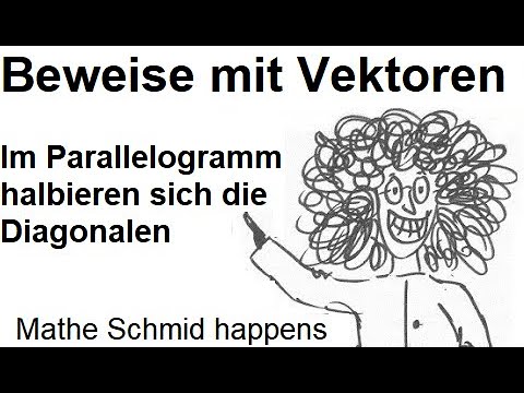 Video: Halbieren sich Diagonalen in einem Parallelogramm immer?