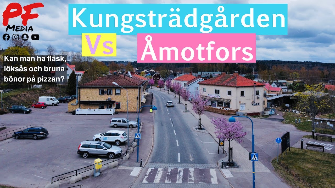 Åmotfors bra eller anus? Världens bästa fläsk-pizza! Vita Älgen!