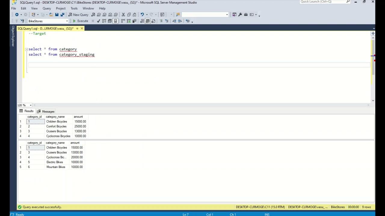 Merge statement in SQL Server With examples - YouTube