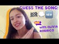 @Olivia Rodrigo Guesses The Song From The Emoji's! | The Emoji Game