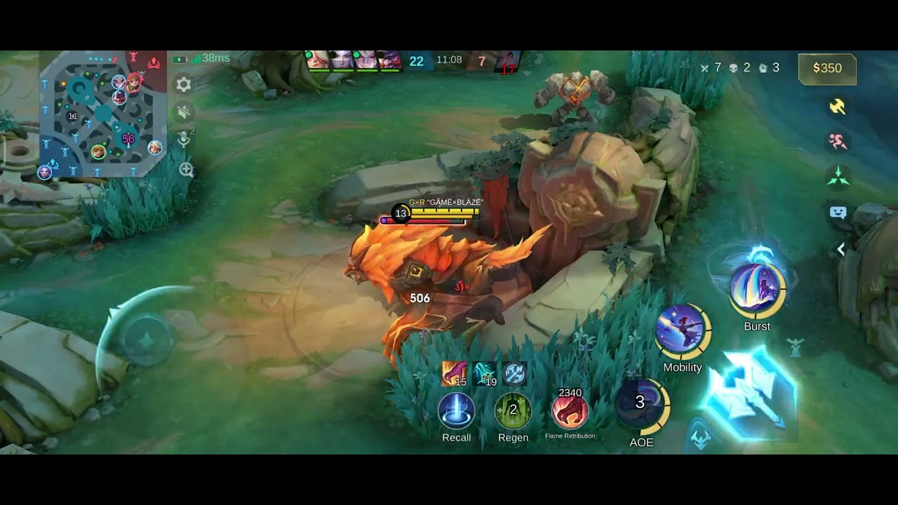 fanny full gameplay... with a good build and network issue...🔥🔥