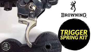 Browning A-Bolt & A-Bolt II Trigger Spring Kit – Trigger Adjustment & Installation | M*CARBO
