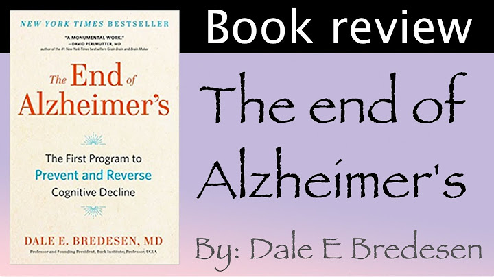 End of alzheimers book review