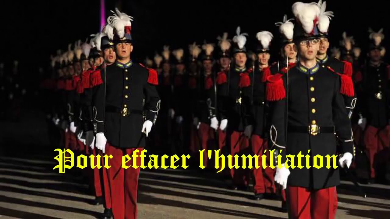 Commandos d'Afrique (Paroles) - Chœur de Saint-Cyr - YouTube