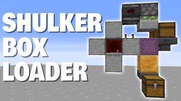 Shulker Box Loader Tutorial | Easy & Compact! | 1.18+